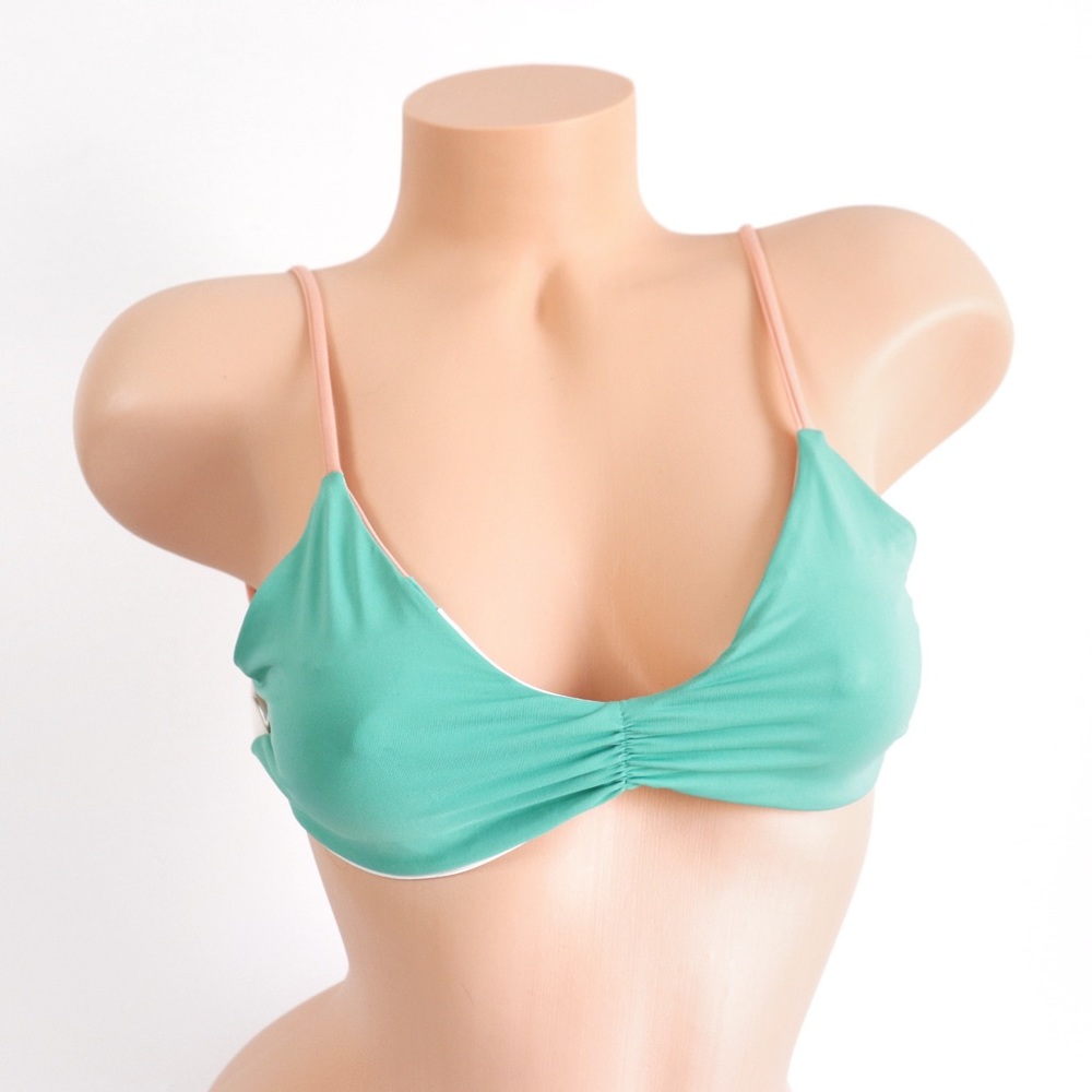 L*Space Haley Color Blocked Strappy Bikini Top - Picture 6 of 8